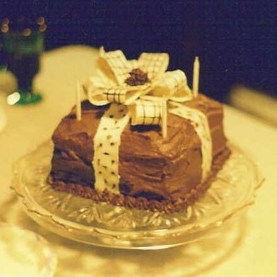 Chocolate Present Cake
