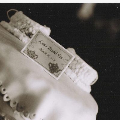 Table And Teacups For Bridal Shower