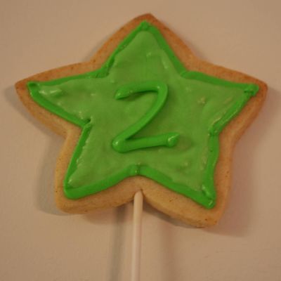 Green Star Cookie