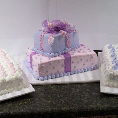Baby Shower Present Cake