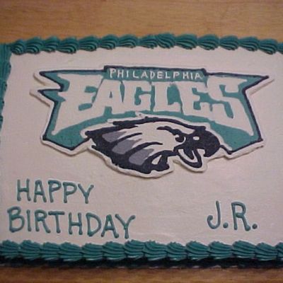 Nfl Eagles Cake