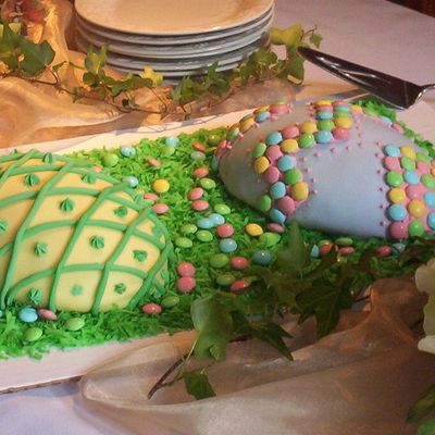 Easter Egg Cakes