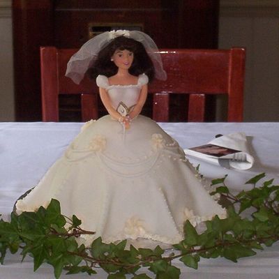 First Communion Doll Cake