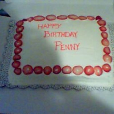 Strawberry Sheetcake