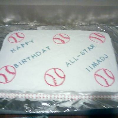 Baseball Cake