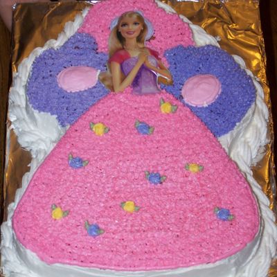Talissa's 9Th Birthday Princess Barbie Cake