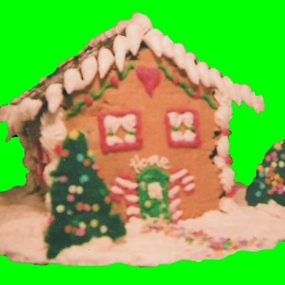 Gingerbread House Cake