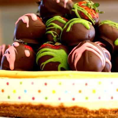 Baby Shower Cheesecake