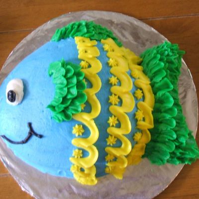 Fish Smash Cake