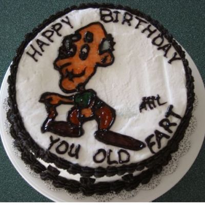 Father In Law's 65Th Birthday Cake