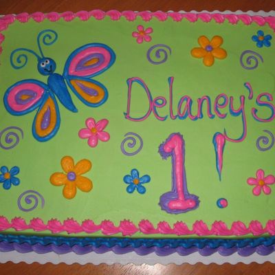 Butterfly Cake