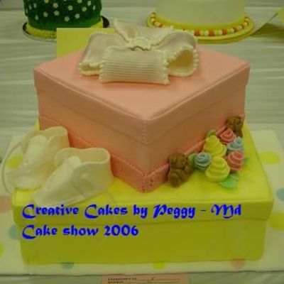 Baby Shower Cake (Md Cake Show Entry)