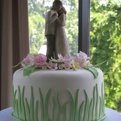 Spring Wedding Cake