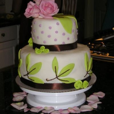 First Fondant Cake