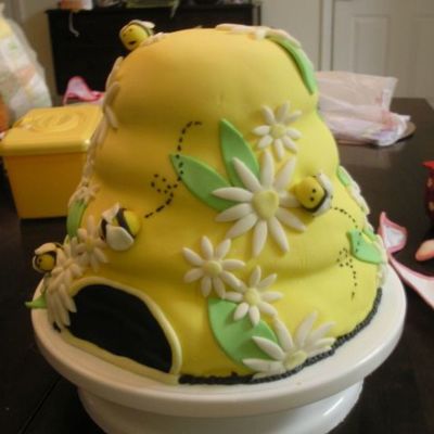 Bee Hive Cake