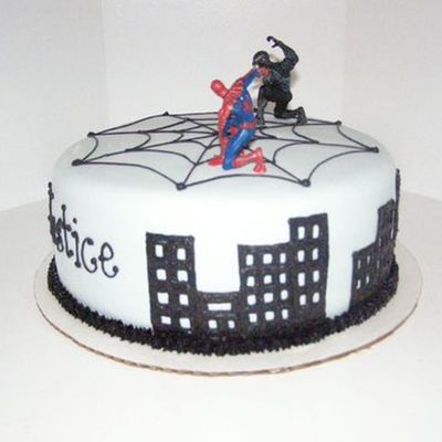 Spiderman Cake