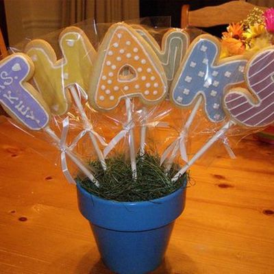 Teacher "thank You" Cookie Bouquet