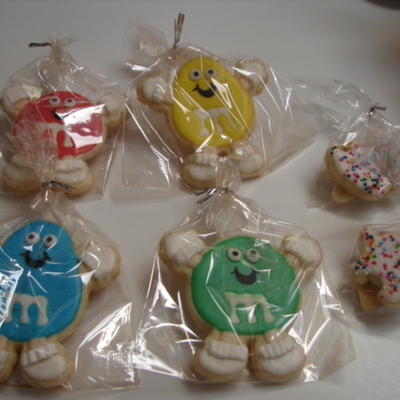 M&m Character Cookies