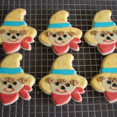 Fall/scarecrow Cookies