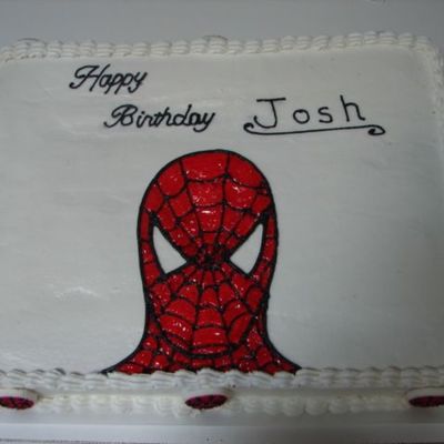 Spiderman Cake