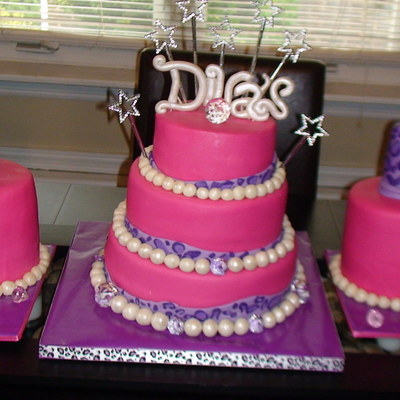 Diva Nail Polish Cakes