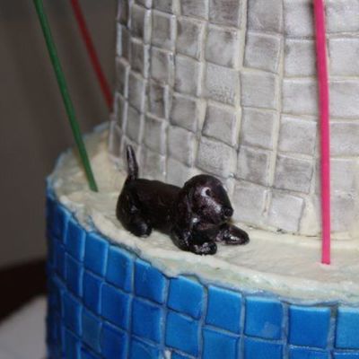 Fondant Dachshund