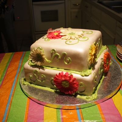 Anniversary/vow Renewal Cake