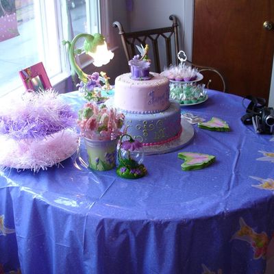 Tinkerbell Cake - Another View