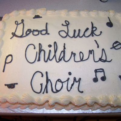 Children's Choir Cake