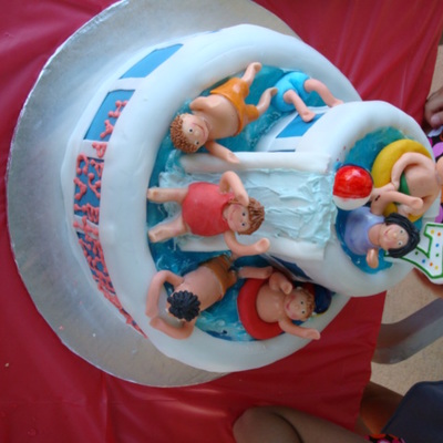 Swimming Pool,water Slide