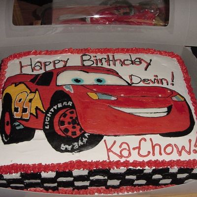 Cars Cake