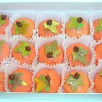 Cake Truffles - Mini Pumpkins