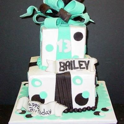 Teal And Brown 08075
