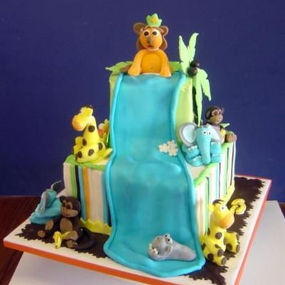 Jungle Animal Theme Baby Shower