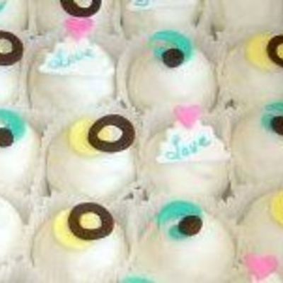 Cake Truffles To Match The Wedding Cake