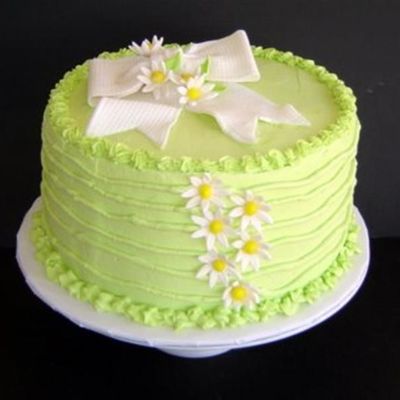 Lime Sherbert And Daisies 38