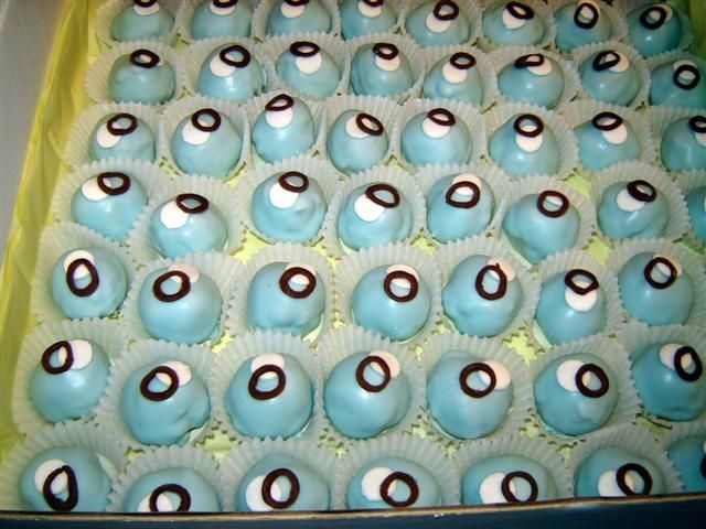 Cake Truffles That Match Birthday Cake
