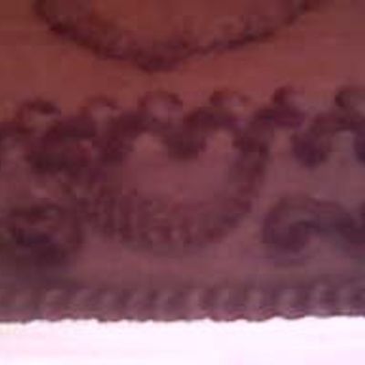 Just A Regular Chocolate Cake That I Was Practicing My Borders On..