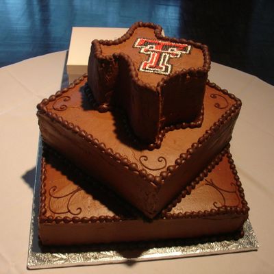 Texas Tech Grooms Cake