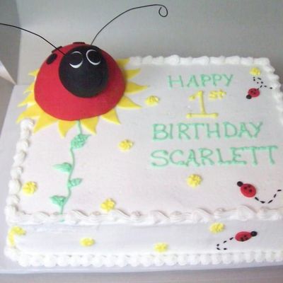 Ladybug Cake