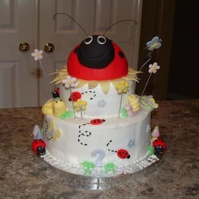 Ladybug Cake