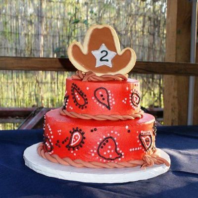 Cowboy's Bandana Cake