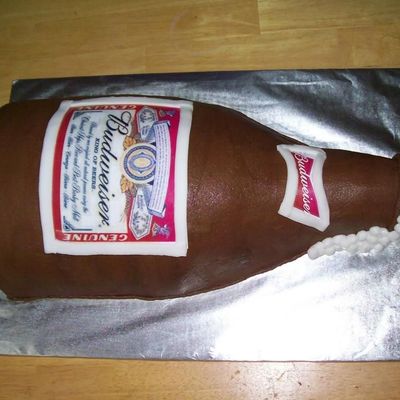 Budweiser Groom's Cake