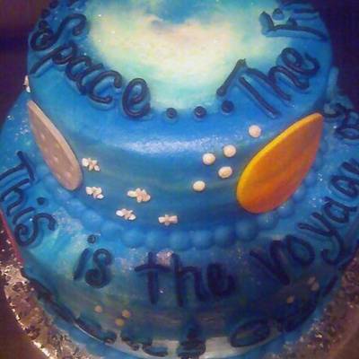 Planet/sky Cake