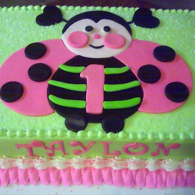 Ladybug Cake