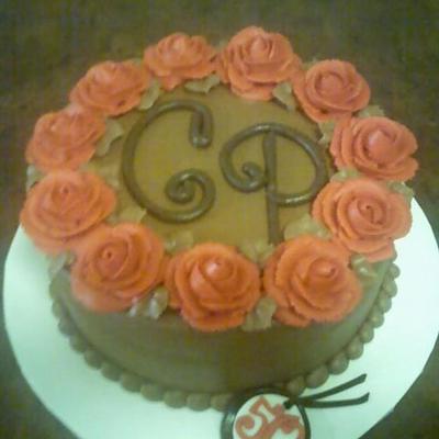 Red Rose Cake