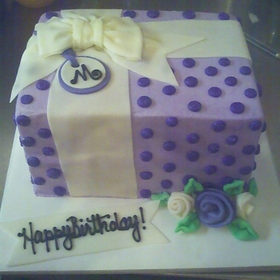 Marisa's Present Cake