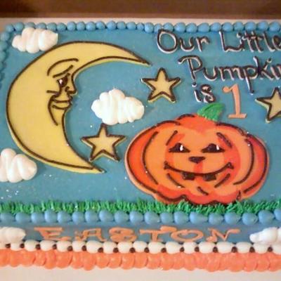 Halloween Birthday Cake