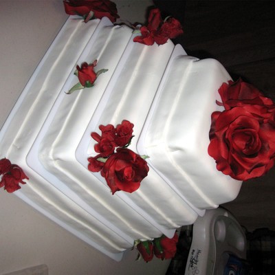 My 2Nd Wedding Cake!