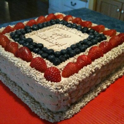 Straberries And Blueberries